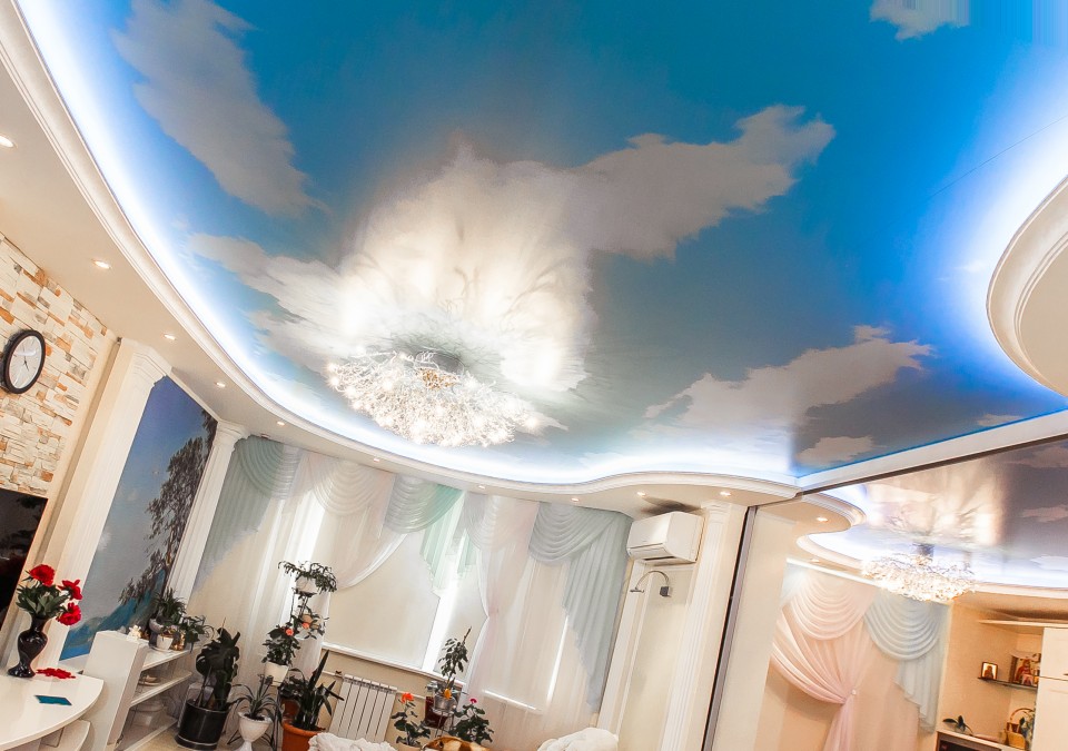 Заказать потолок с фотопечатью в г. Подольск