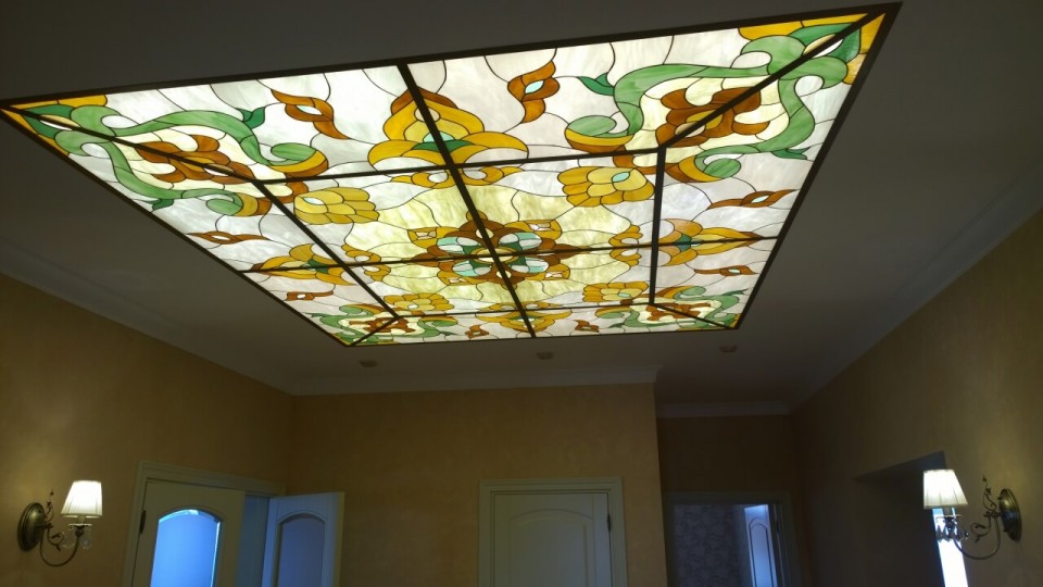 Заказать световой потолок с фотопечатью в г. Подольск